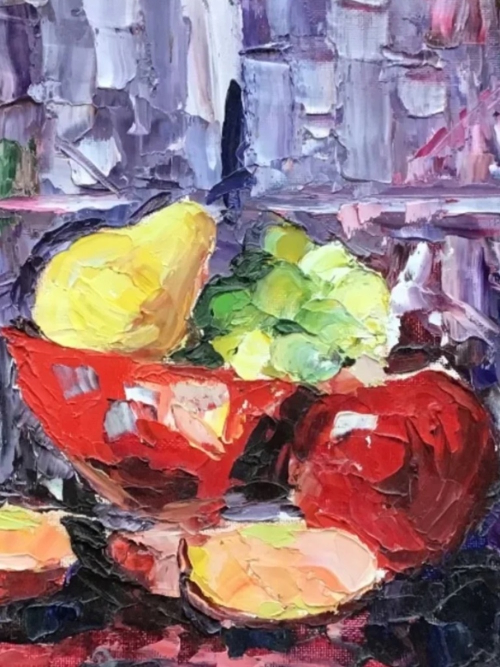 Abstract Oil painting 14x11